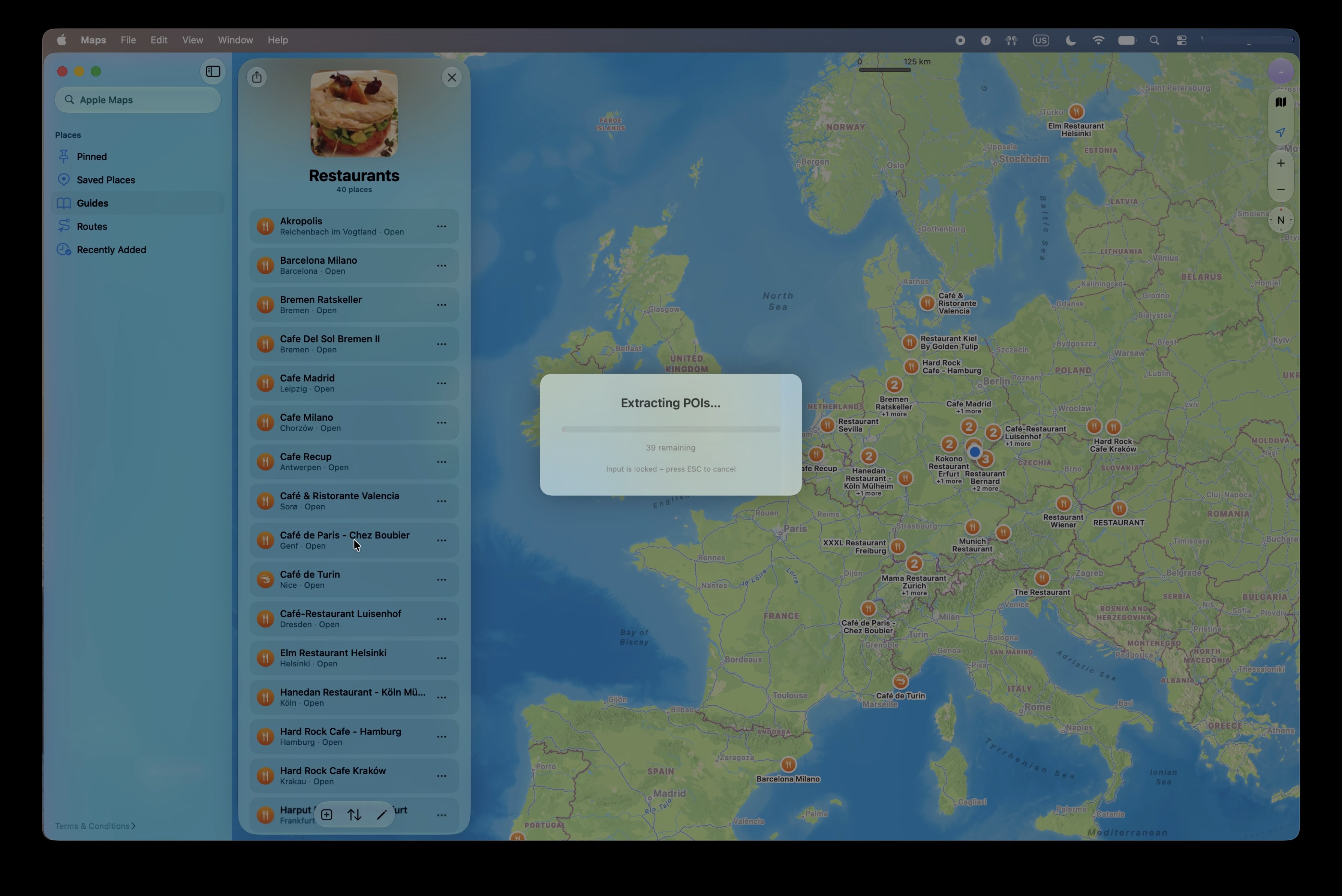 Der Helper beim Auslesen von Apple Maps